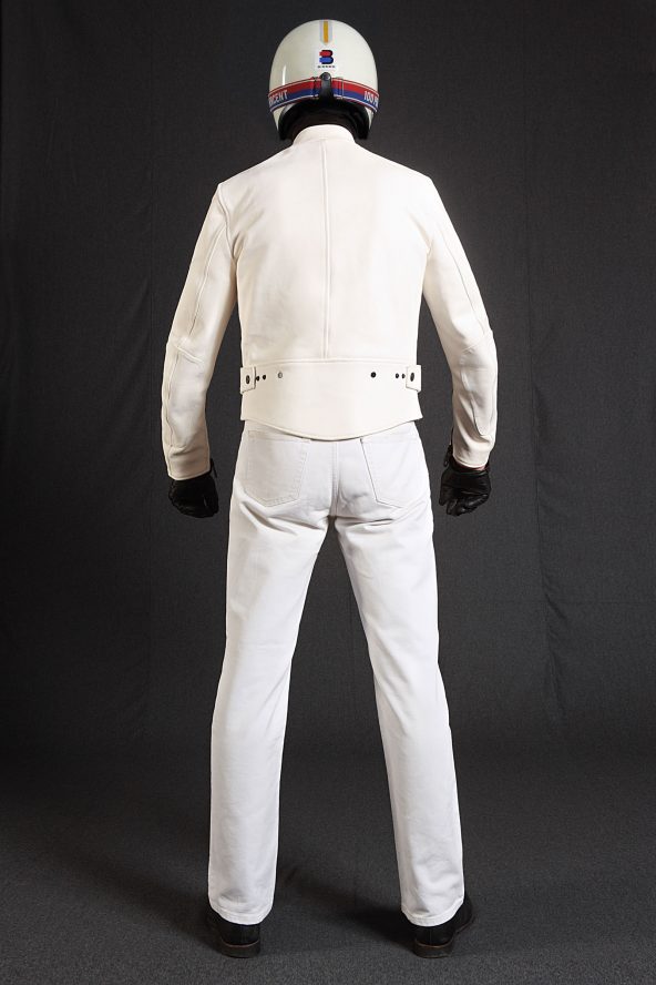 BiondoEndurance_Motorräder_LGB_005_Leather-Jacket_NasaWhite_Portrait_Back