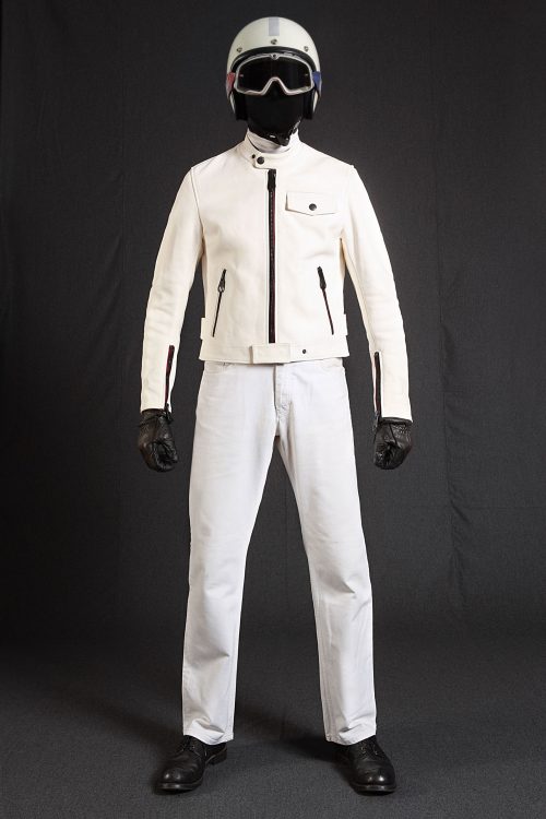 BiondoEndurance_Motorräder_LGB_005_Leather-Jacket_NasaWhite_Portrait_Front