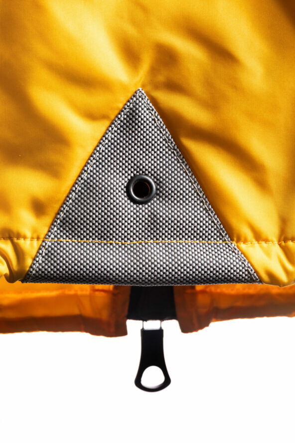 BiondoEndurance HeavyDuty GLT_013 QuarryYellow Back Eyelet Patch